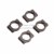 Wholesale FU060 12mm removable aluminum tube clamps/clips for Aircraft, Quadcopter,4pcs/lot