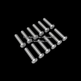 SCW005 M3X14mm stainless screw / inner hexagon screw / 12pcs/pack