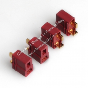 Wholesale ET005   Dean Connector T  female plug For ESC Battery    4pieces/lot