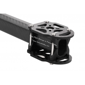 FA021 New Aluminum vertical clamp for freefly68 ,cnc customized clamps for upgrading Octangonal Arm