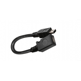 ET015 Black data cable for gimbal's controller/Mini USB male head turning Micro USB female head data cable for 1pc