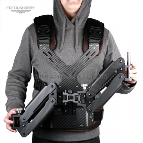 Wholesale MV137  Camera shoulder load vest ,CNC Adjustable Steadicam Camera Vest with dual arm,Dual Smooth Shooter Support System for Video
