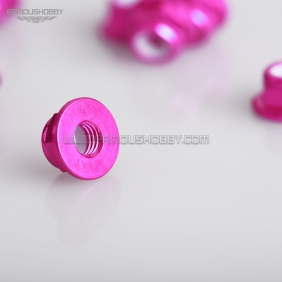 M5 Aluminum CW/CCW Flanged Nylon Insert Lock Nuts for RC drones/ Multicopters,10pcs/lot