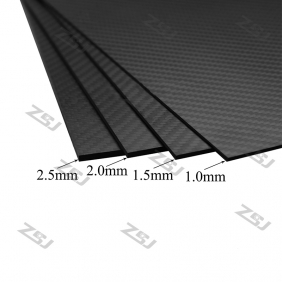 FCRP030 400x500x5.0mm 100%/full/pure twill matte finished carbon fiber plate/panel/boars/sheet/rigid plate/3K twill matte surface